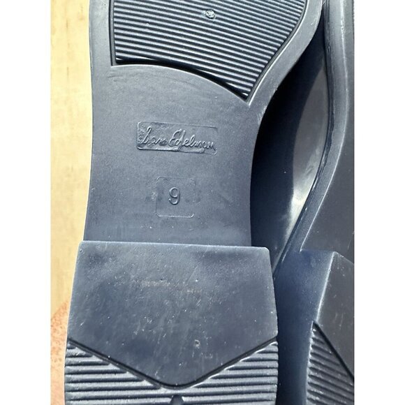 Sam Edelman Navy blue Chelsea Ankle Rubber Boots Waterproof Slip On Size 9M - Picture 5 of 7